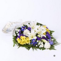 Mixed Flowers in Cellophane